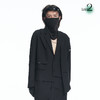 RELABEL 21AW 多层次错位立体裁片结构假两件休闲宽松西服 商品缩略图1