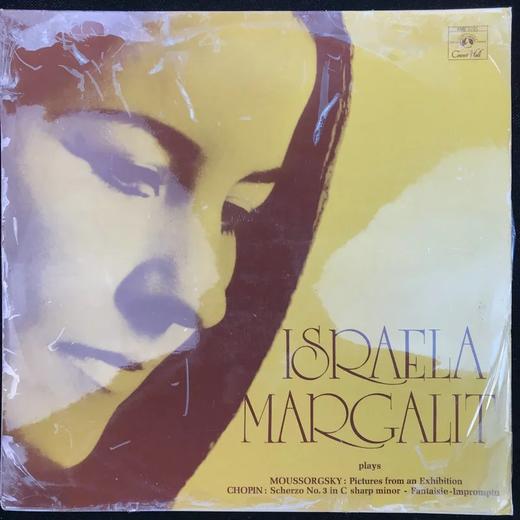 LP黑胶唱片 穆索尔斯基《图画展笔会》肖邦《升C小调第三谐谑曲》《幻想即兴曲》 钢琴：伊斯瑞拉·玛格丽特 商品图0