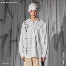 RELABEL 21SS 主题概念图形印花长袖衬衣