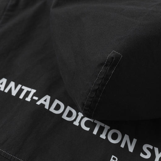 ENSHADOWER隐蔽者拼接长袖连帽泼墨卫衣休闲宽松连帽衫潮牌上衣 商品图2