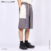 RELABEL 21SS 多层次破坏白蓝灰撞色拼接宽松休闲短裤 商品缩略图2