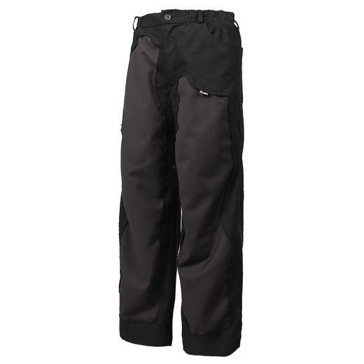 RELABEL 20AW不规则破坏毛边拼接细节侧边破口宽松西裤 商品图4