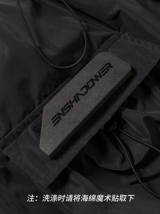 ENSHADOWER隐蔽者潮牌皱感工装抽绳束脚裤男宽松休闲工装裤长裤 商品图2