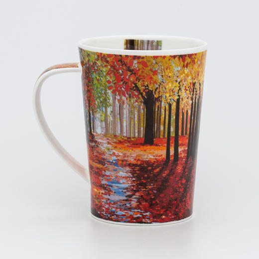 英国原产丹侬Dunoon骨瓷水杯茶杯马克杯ARGYLL型 林间小道 商品图2