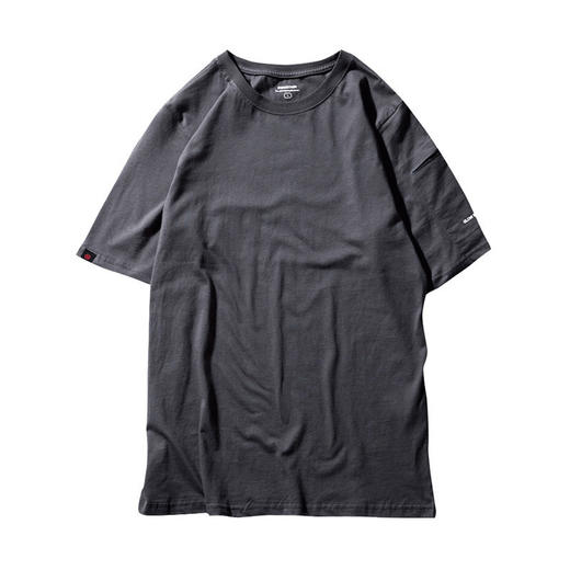 ENSHADOWER隐蔽者纯色潮牌短袖圆领T恤宽松休闲打底衫新疆棉国潮 商品图4