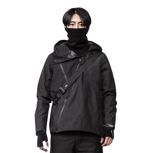 ENSHADOWER隐蔽者机能斜拉链冲锋衣男李现王一博同款全天候机能服 商品图3