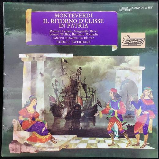 LP黑胶唱片 蒙特威尔第《尤利西斯返乡记》 桑蒂尼室内管弦乐团 鲁道夫·埃弗哈特指挥 商品图0