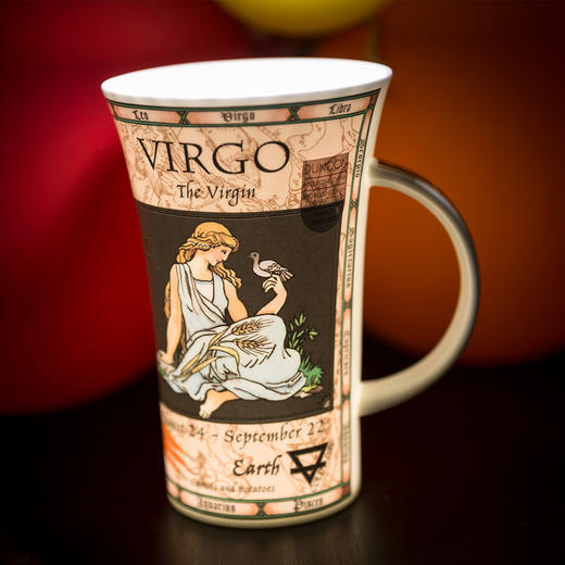 英国原产DUNOON丹侬处女座峡谷型骨瓷马克杯 黑色礼盒 商品图2