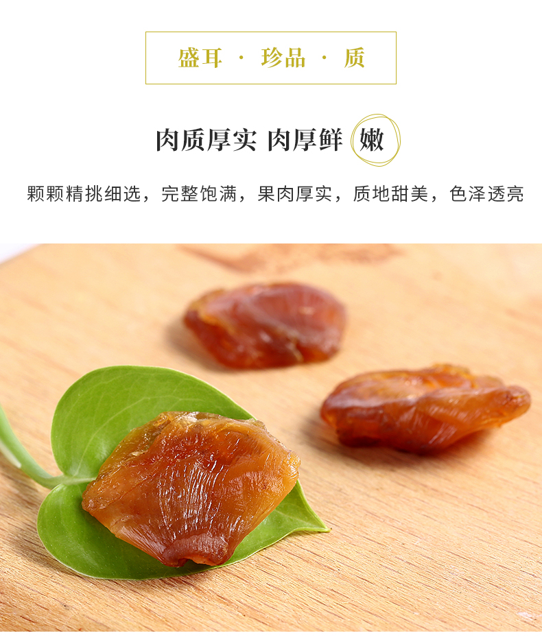 盛耳福建漳州桂圆肉460g无核无壳罐装