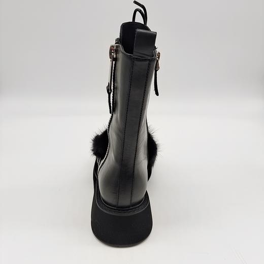 LFGJ 3874   真皮欧美侧拉链时尚短靴 商品图5