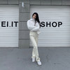 NEWA PROJECT 2021秋冬新款韩版加绒白鸭绒短款上衣羽绒服外套女 商品缩略图3