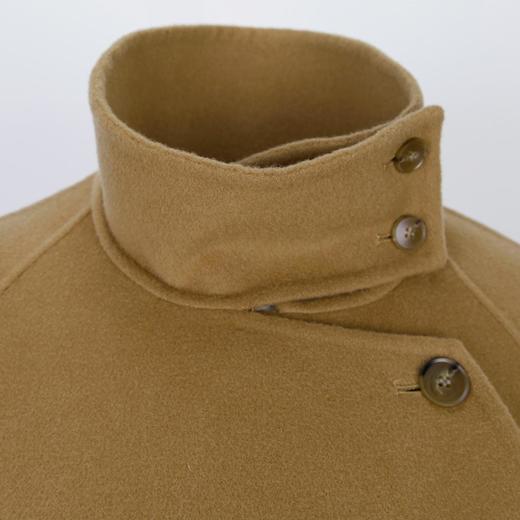 LH9M3斯尔丽2021瑟俪秋冬新款舒适百搭通勤复古侧边单排扣双面呢长大衣 商品图3