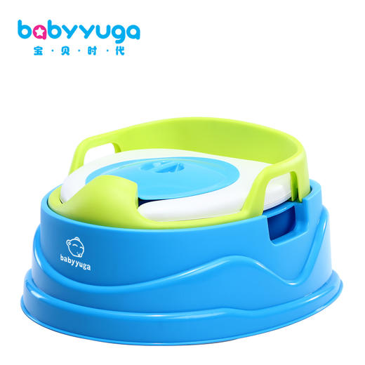 宝贝时代凯乐坐便器静谧蓝色 商品图0