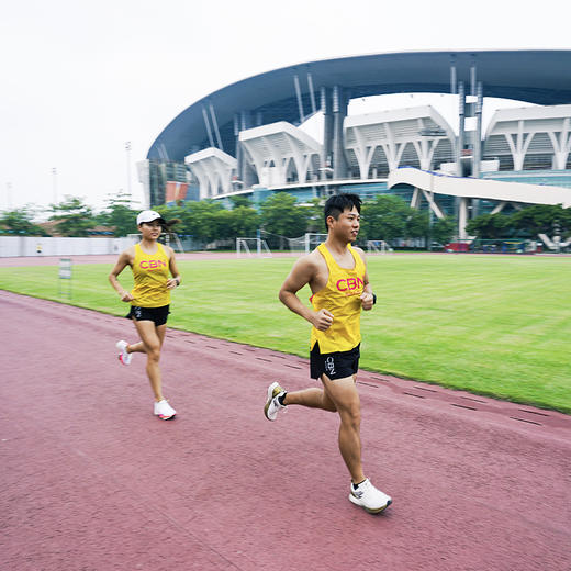 CBN马拉松短裤男女带内衬跑步裤可装手机田径训练速干轻薄三分裤 商品图2