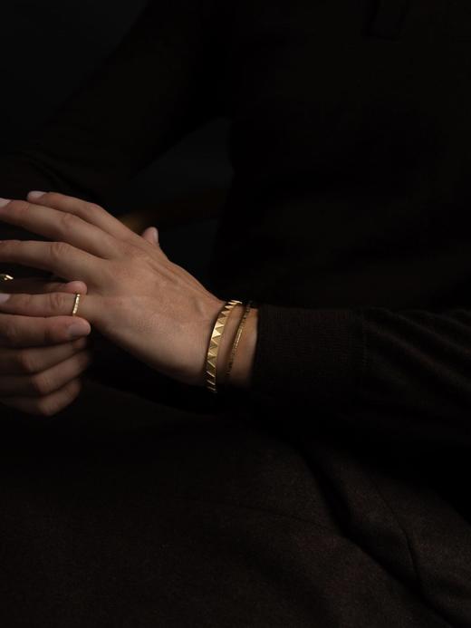 北京仓｜Skultuna-GTG-抛光 金色 齿轮 手镯（男女同款）［瑞典设计师］ 商品图6