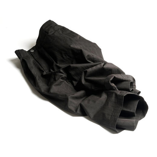 EAFINETAL.20AW春秋双裤管设计纯棉宽松纯色休闲九分裤直筒阔腿裤 商品图3