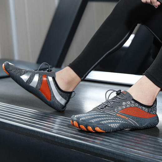 室内健身鞋男女跳操跳绳鞋减震软底跑步机鞋健身房静音训练鞋 商品图7