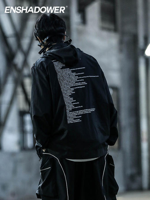 ENSHADOWER隐蔽者新款裁片拼接皮肤衣男户外透气防晒衣运动外套潮 商品图0