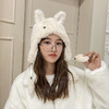 【兔年限定！新款保暖女毛绒帽！】秋冬新款帽子女护耳仿兔绒帽双球小熊萌系可爱防寒保暖毛绒帽 商品缩略图3