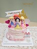 1027CAKE |  公主主题 翻糖蝴蝶结 城堡 商品缩略图1