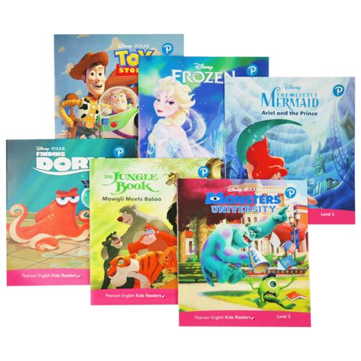 朗文培生迪士尼绘本分级阅读2级别 英文原版 Disney Kids Readers Level 2 冰雪奇缘儿童经典故事 皮克斯动画故事分级词汇 英文版 商品图4