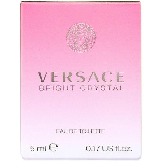 Versace范思哲bright crystal水晶粉钻女香水小样5MLq版玫瑰柑橘 商品图3