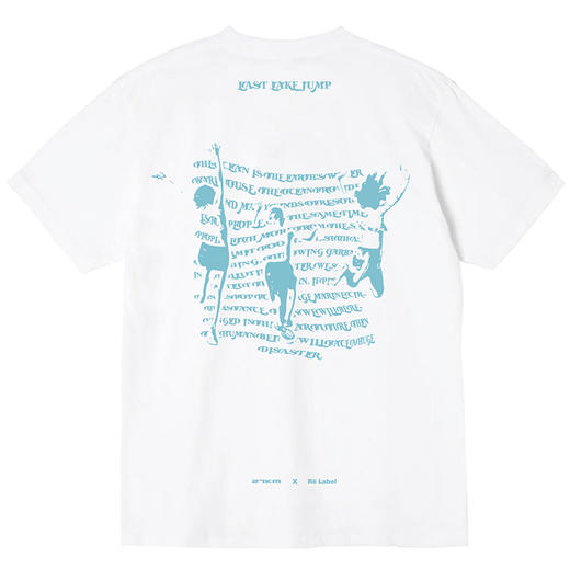 RELABEL 线下展览“东湖造浪”限定联名图案几何艺术四季短袖T恤 商品图1