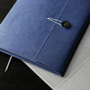 日本KINGJIM锦宫笔记本封套A4文件夹资料收纳B5手帐封皮简约复古本子保护套 商品缩略图2