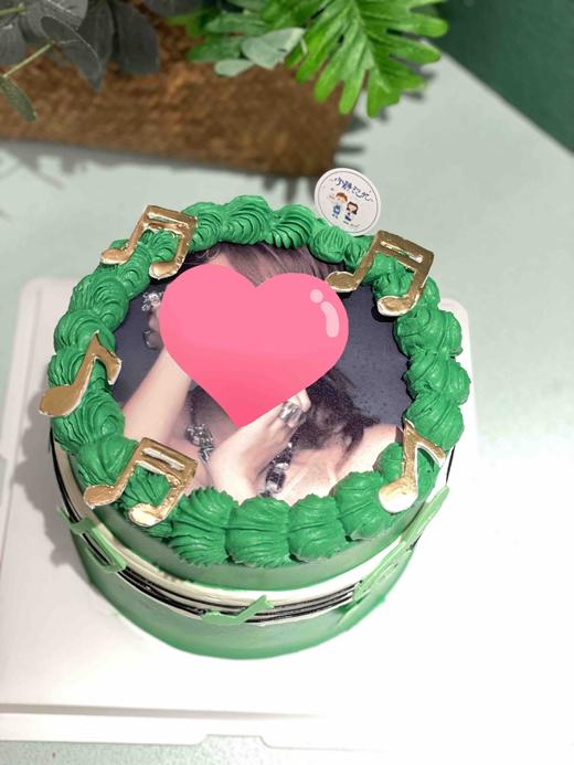 音乐照片奶油蛋糕 下单前请仔细阅读商品详情 商品图0