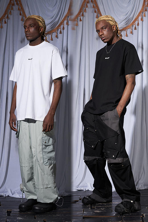 RELABEL 21SS 品牌logo印花宽松纯色薄款短袖T恤 商品图5