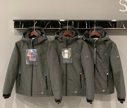 出口挪威，一件过冬，-30℃北极科考队专用防风防泼水专业户外棉服夹克 商品图10