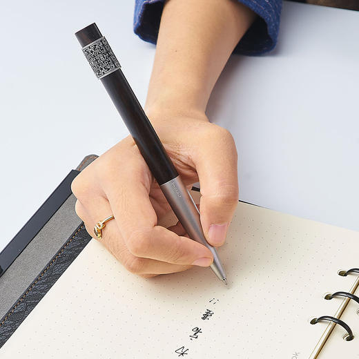 黑檀木轮回中性签字 商品图2