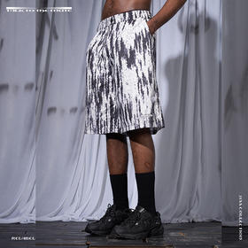 RELABEL 21SS  定织线织满印印花宽松休闲短裤
