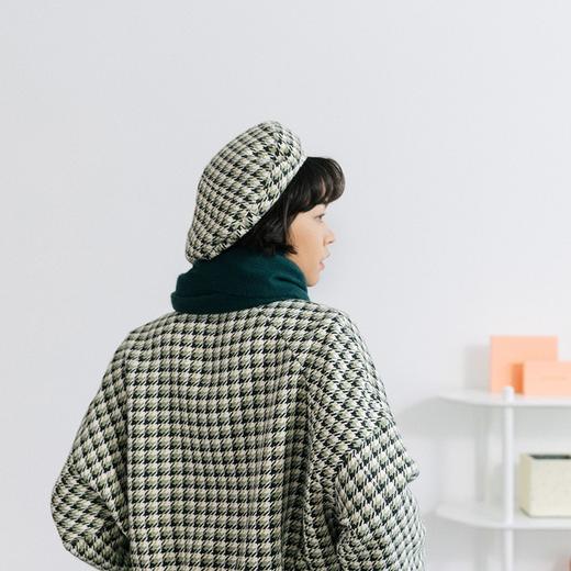 双成记千鸟格纹贝雷帽 商品图5