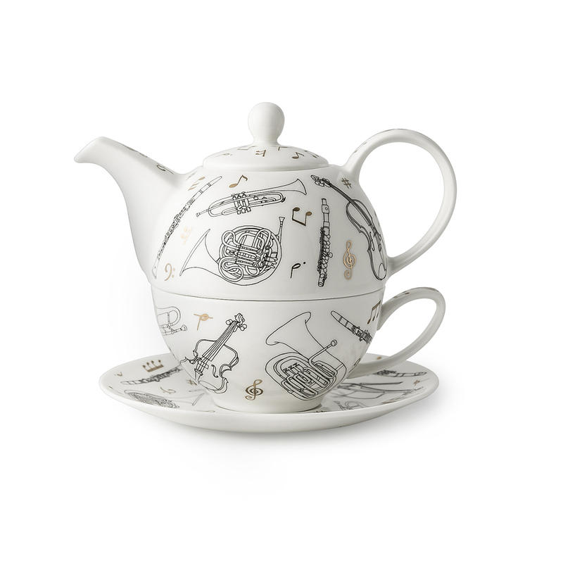 英国原产dunoon丹侬骨瓷茶杯茶壶茶具套装