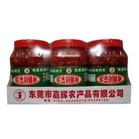军杰剁辣椒  1.2kg*6瓶/件