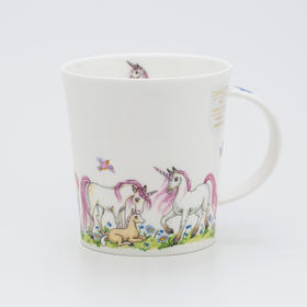 英国原产丹侬Dunoon骨瓷水杯马克杯茶杯LOMOND型 独角兽