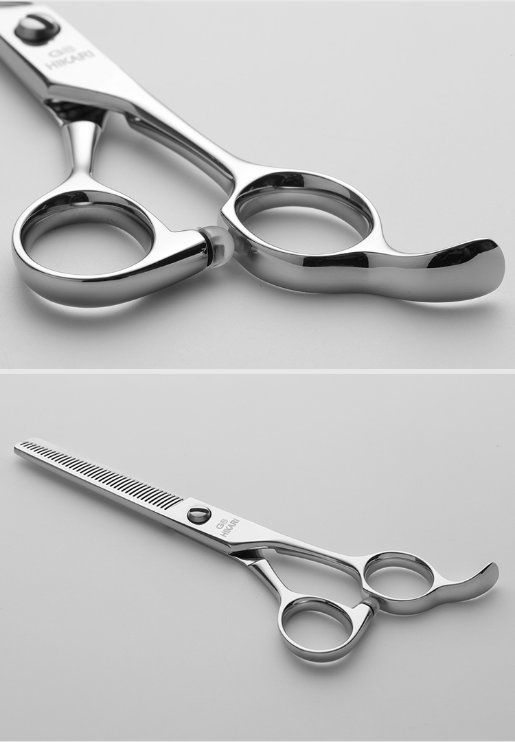 hikari光剪732牙剪调量剪打薄剪无痕去发量1040根齿正刃6寸