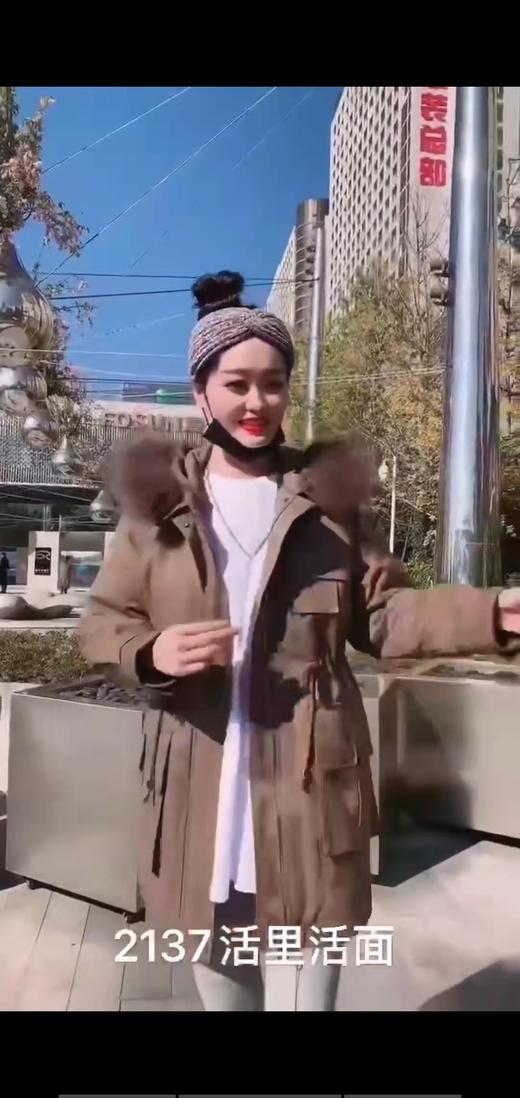 金美源活里活面羽绒棉服 编码：04996040 商品图0