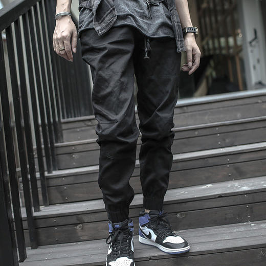 ENSHADOWER隐蔽者三代束脚裤迷彩潮牌休闲裤修身运动长裤工装裤男 商品图1