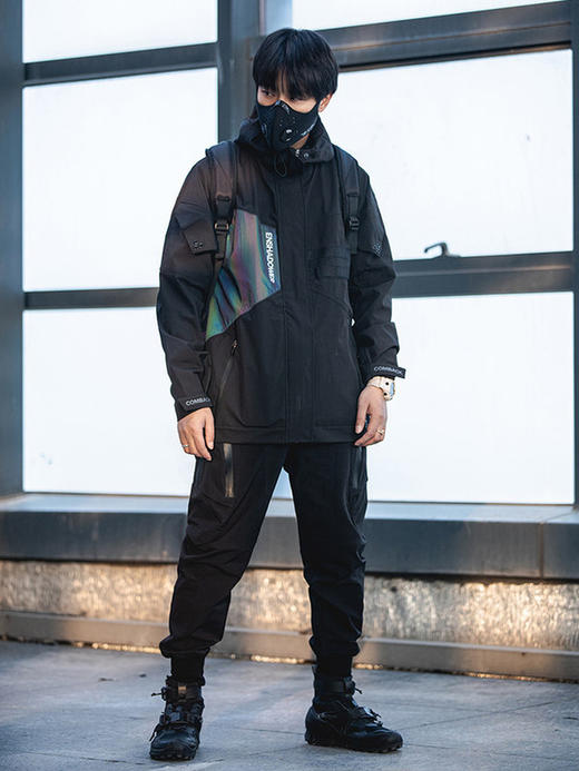 ENSHADOWER隐蔽者xCOMBACKxPUPILTRAVEL三方联名异形口袋束脚裤男 商品图2