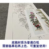 【四条屏】陈军工笔花鸟画白描底稿竹子临摹勾线花鸟线稿CJ69 商品缩略图3