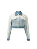 IFIK Blue Bicolor Logo Jacket “拼出一片天”短款牛仔夹克外套 商品缩略图4