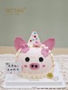 1027CAKE | 翻糖装饰 立体猪猪蛋糕 可爱少女心 商品缩略图0