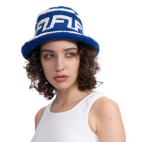 IFIK Crochet Bucket Hat 秋季必盛行款原创LOGO手工镂空编织盆帽