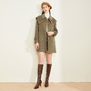 LH9T1斯尔丽2021瑟俪秋冬新款设计感时尚针织领一手长大衣女款通勤 商品缩略图3
