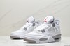 耐克Air Jordan 4 White Oreo白色奥利奥复古休闲运动鞋CT8527-100男女鞋 商品缩略图3