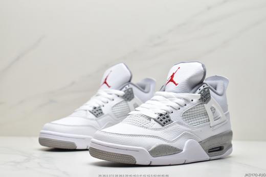 耐克Air Jordan 4 White Oreo白色奥利奥复古休闲运动鞋CT8527-100男女鞋 商品图3