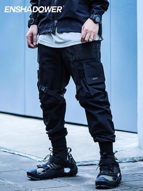 ENSHADOWER隐蔽者二代飘带伞兵裤束脚裤男全天候机能服符龙飞同款