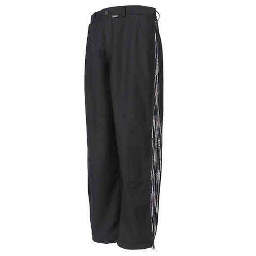 RELABEL 21SS定织未来感条纹毛料定制双头长拉链拼接宽松西裤 商品图4